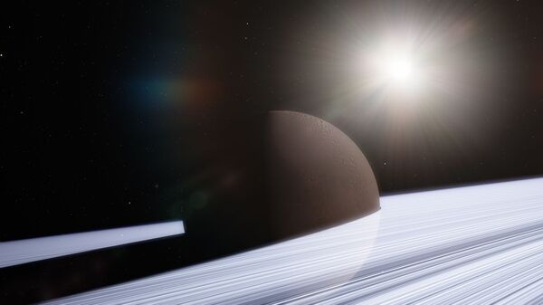 قمر إنسيلادوس التابع لكوكب زحل - سبوتنيك عربي