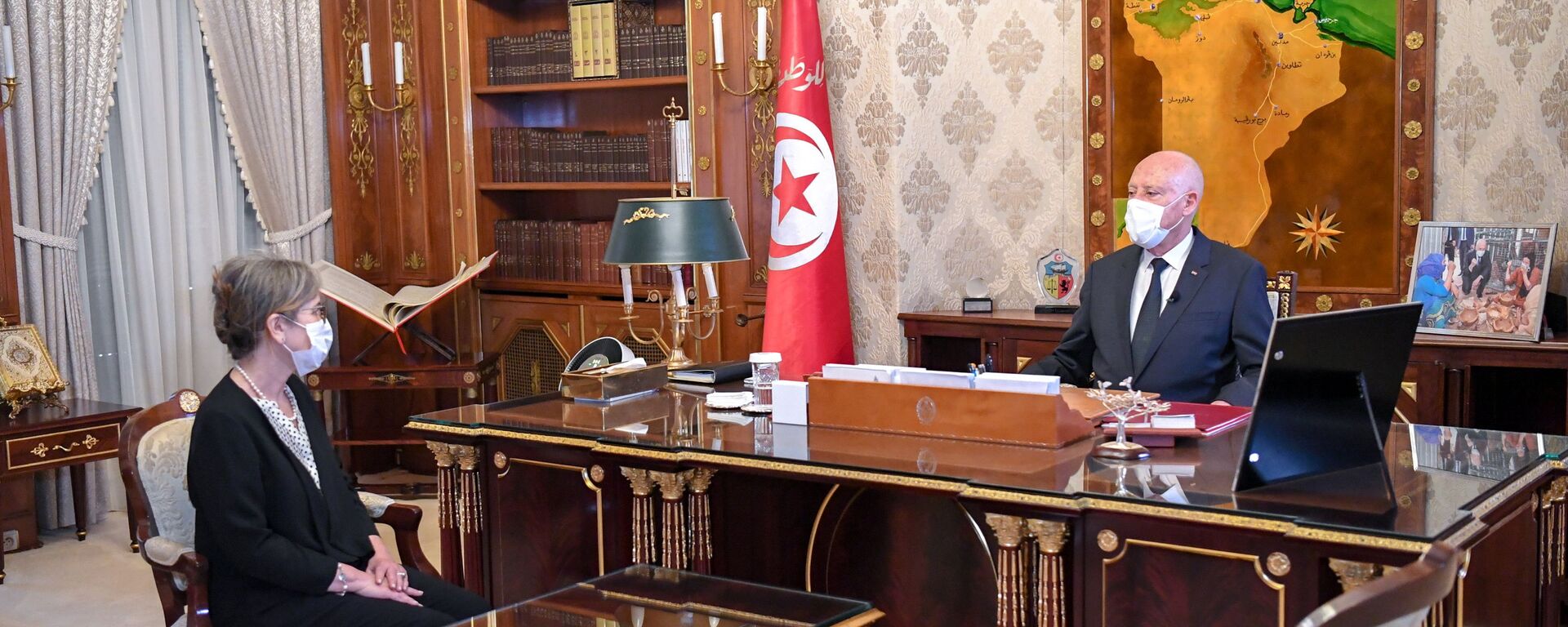  رئيسة الحكومة التونسية  نجلاء بودن، تونس 29 سبتمبر 2021 - سبوتنيك عربي, 1920, 19.10.2021