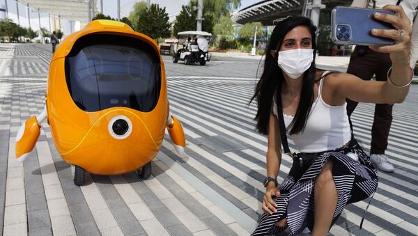 معرض إكسبو 2020 دبي في دبي، الإمارات العربية المتحدة 1 أكتوبر 2021 - سبوتنيك عربي