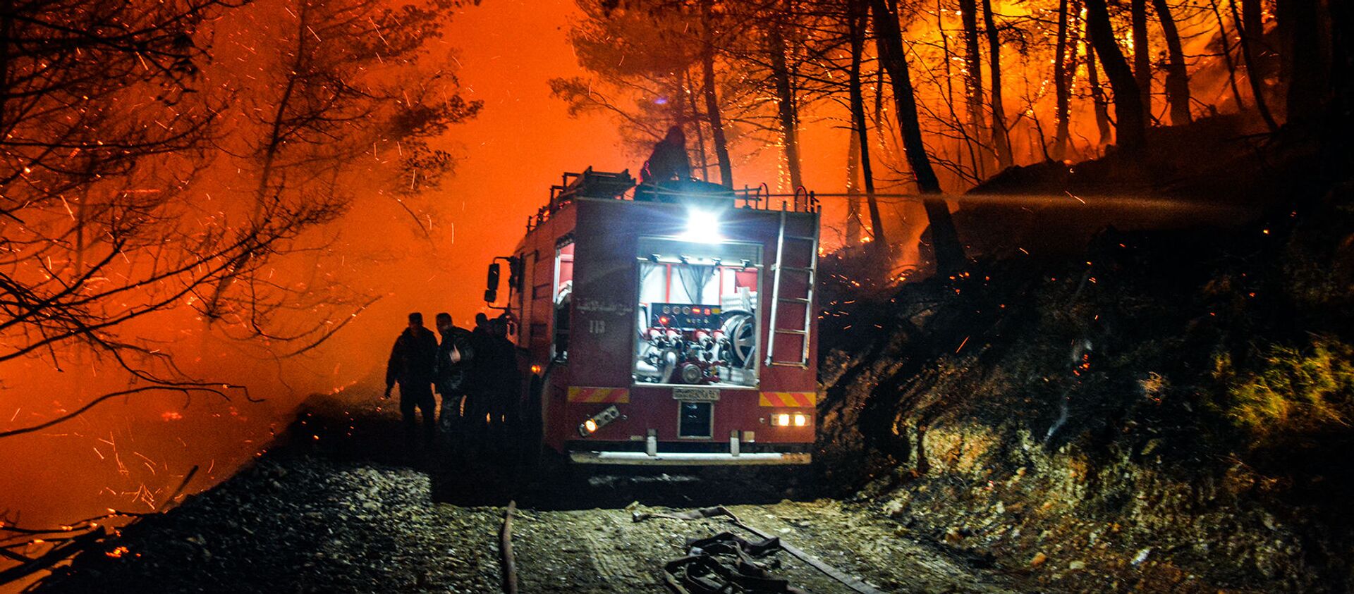 حرائق اللاذقية 8-9 أكتوبر/تشرين الأول - سوريا - سبوتنيك عربي, 1920, 09.10.2021