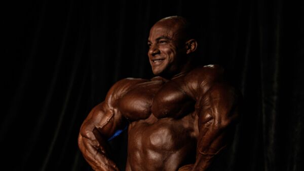 لاعب كمال الأجسام المصري، ممدوح السبيعي الشهير بـبيغ رامي - سبوتنيك عربي