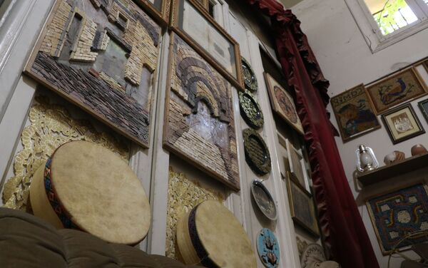 محمد خواتمي، طبيب سوري يروي حكاية بلاده بلوحات فسيفسائية - سبوتنيك عربي