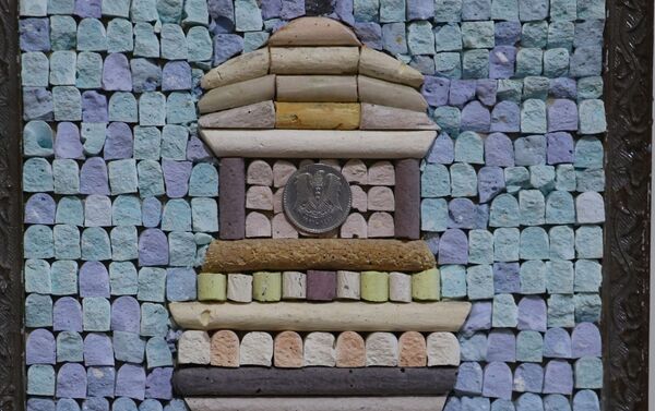 محمد خواتمي، طبيب سوري يروي حكاية بلاده بلوحات فسيفسائية - سبوتنيك عربي