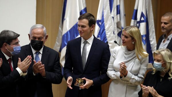 جاريد كوشنر وإيفانكا ترامب يزوران الكنيست الإسرائيلي، 11 أكتوبر/ تشرين الأول 2021 - سبوتنيك عربي