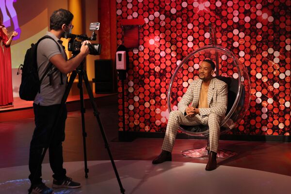 تمثال شمعي للممثل الأمريكي الشهير ويل سميث في متحف مدام توسو دبي، الإمارات العربية المتحدة، 13 أكتوبر 2021 - سبوتنيك عربي