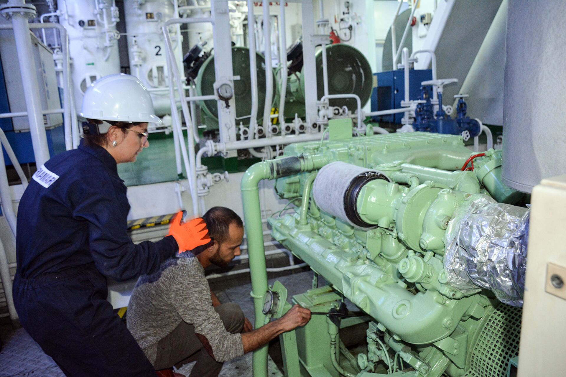 بشرى ناصيف، مهندسة بحرية تعمل على متن السفن السورية - سبوتنيك عربي, 1920, 23.11.2021