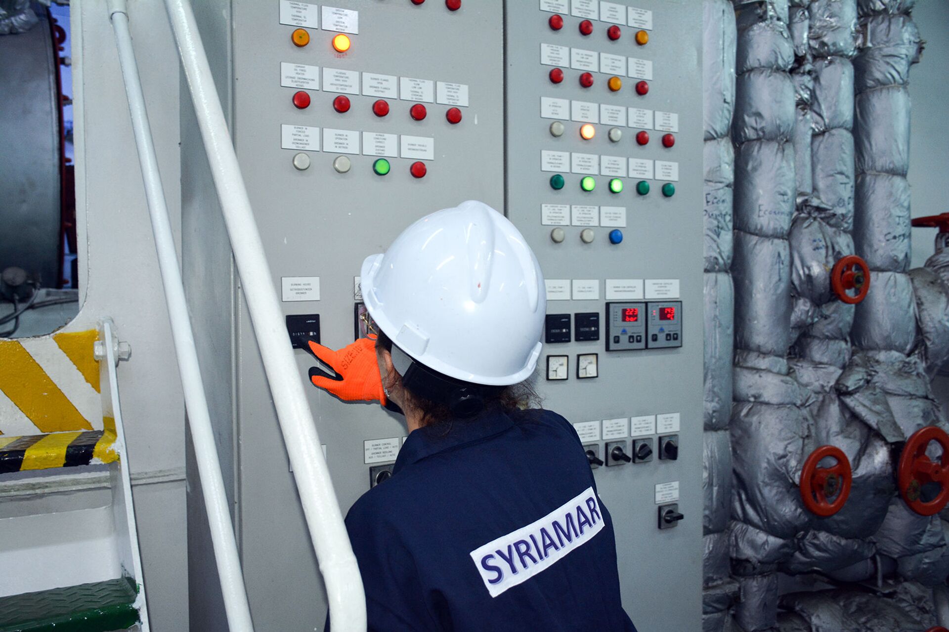 بشرى ناصيف، مهندسة بحرية تعمل على متن السفن السورية - سبوتنيك عربي, 1920, 23.11.2021