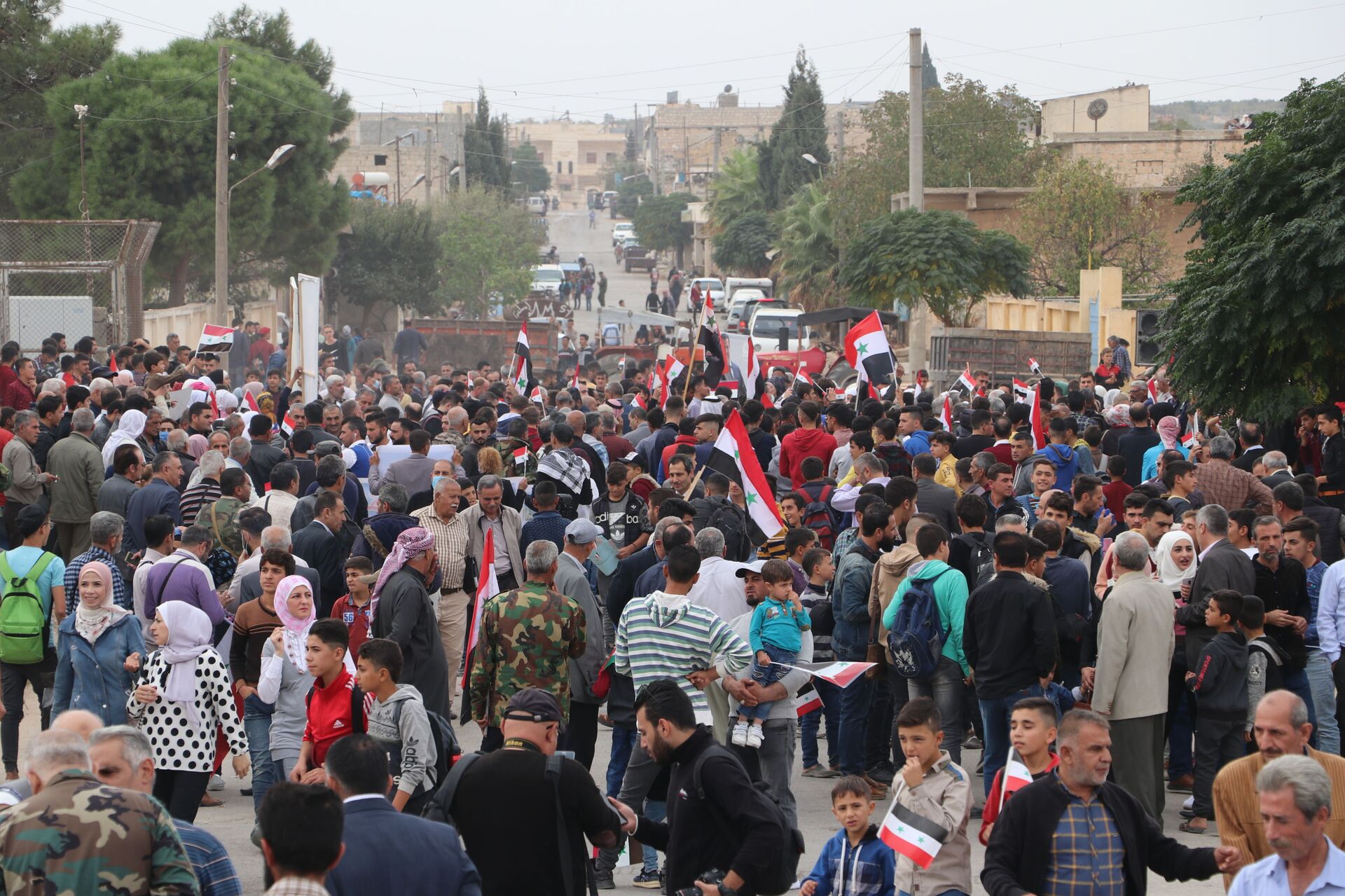 الاحتجاجات العربية الكردية في الشمال السوري - سبوتنيك عربي, 1920, 23.11.2021