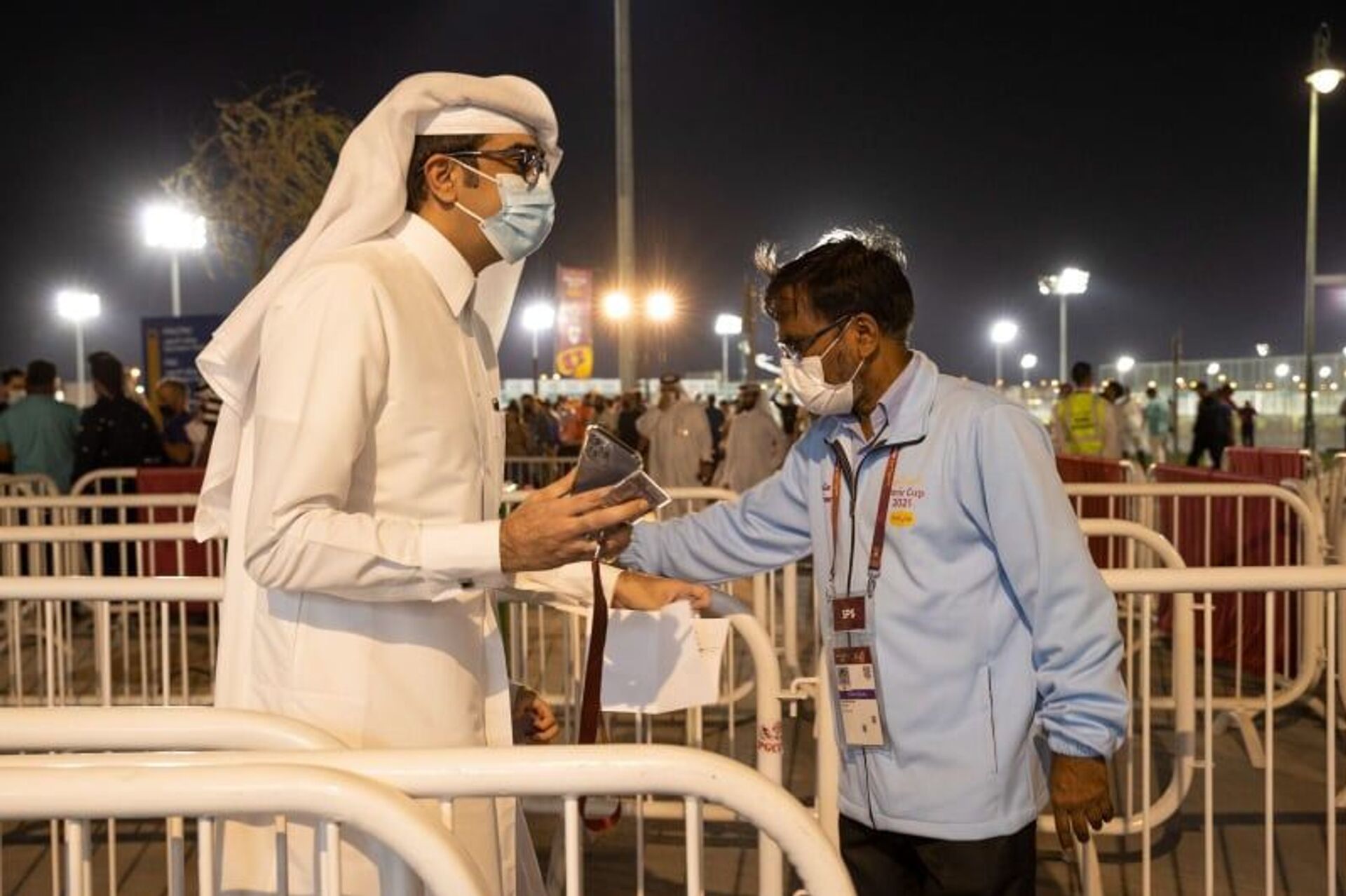 متطوعو اللجنة العليا للمشاريع والإرث يتطلعون إلى كأس العرب - سبوتنيك عربي, 1920, 23.11.2021