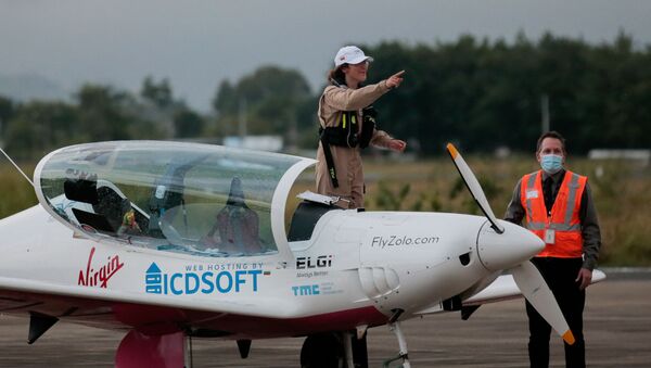 زارا روثرفورد، طيارة من بلجيكا تبلغ من العمر 19 عامًا - سبوتنيك عربي