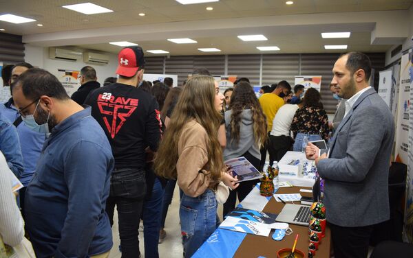 معرض الجامعات الروسية في بيروت، روسيا 2 نوفمبر 2021 معرض الجامعات الروسية في بيروت، روسيا 2 نوفمبر 2021 - سبوتنيك عربي