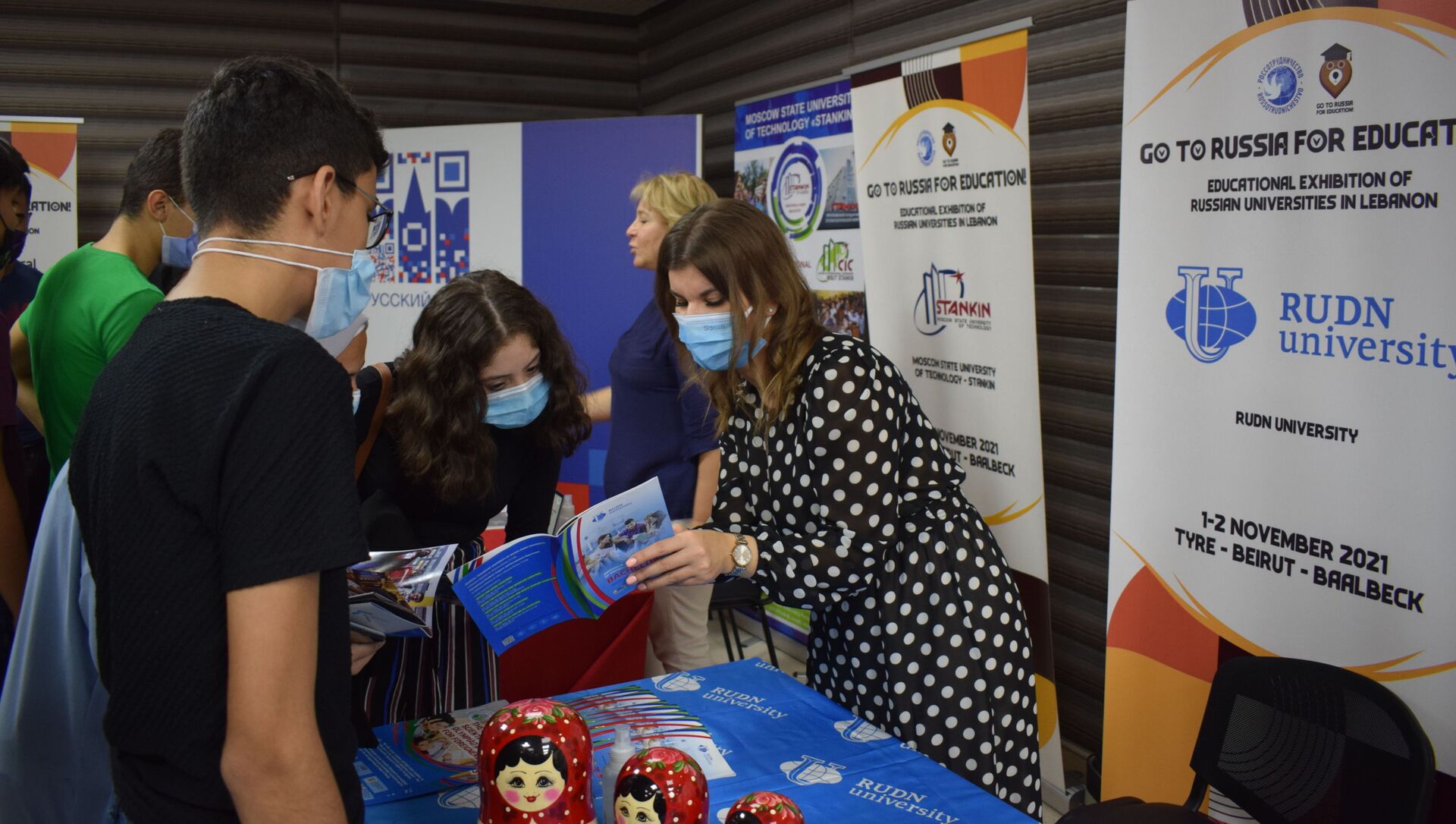 معرض الجامعات الروسية في بيروت، روسيا 2 نوفمبر 2021 معرض الجامعات الروسية في بيروت، روسيا 2 نوفمبر 2021 - سبوتنيك عربي, 1920, 02.11.2021
