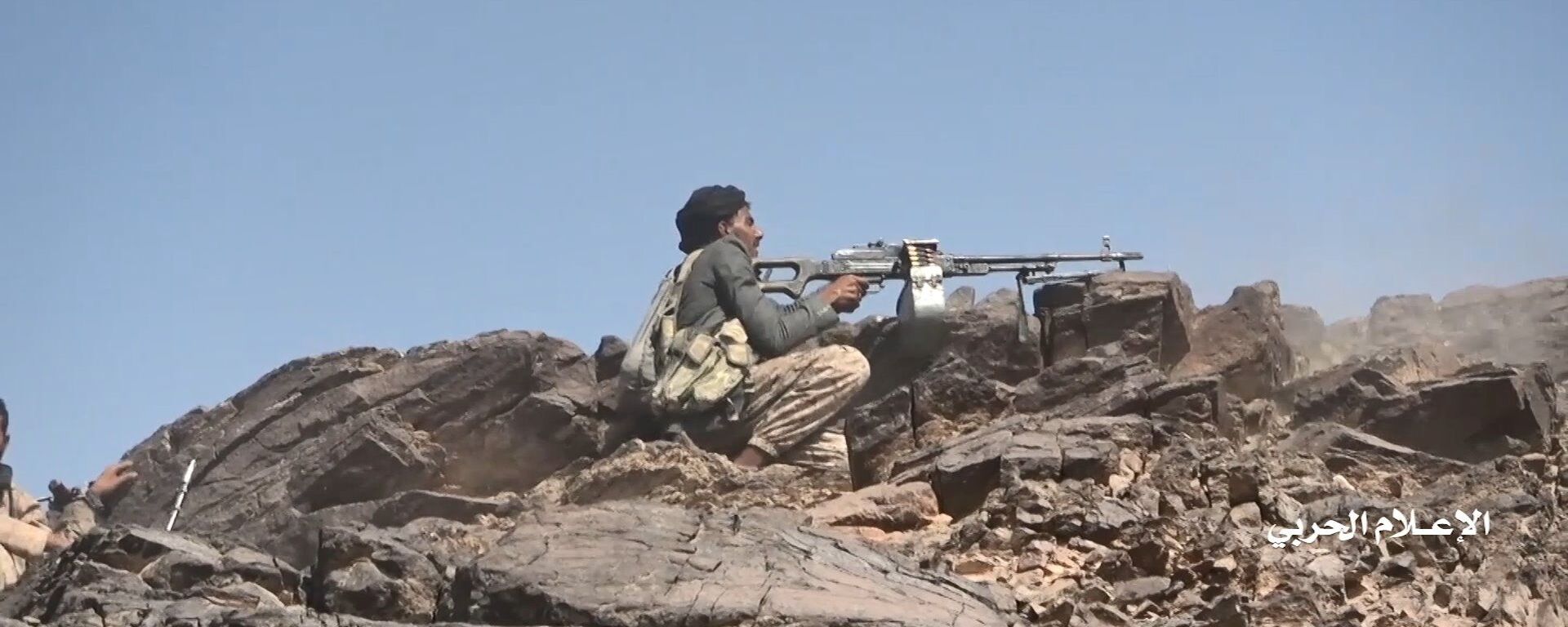 مقاتلو أنصار الله، الحوثيون، على خط المواجهة في محافظة مأرب اليمنية، 2 نوفمبر 2021. - سبوتنيك عربي, 1920, 02.01.2022