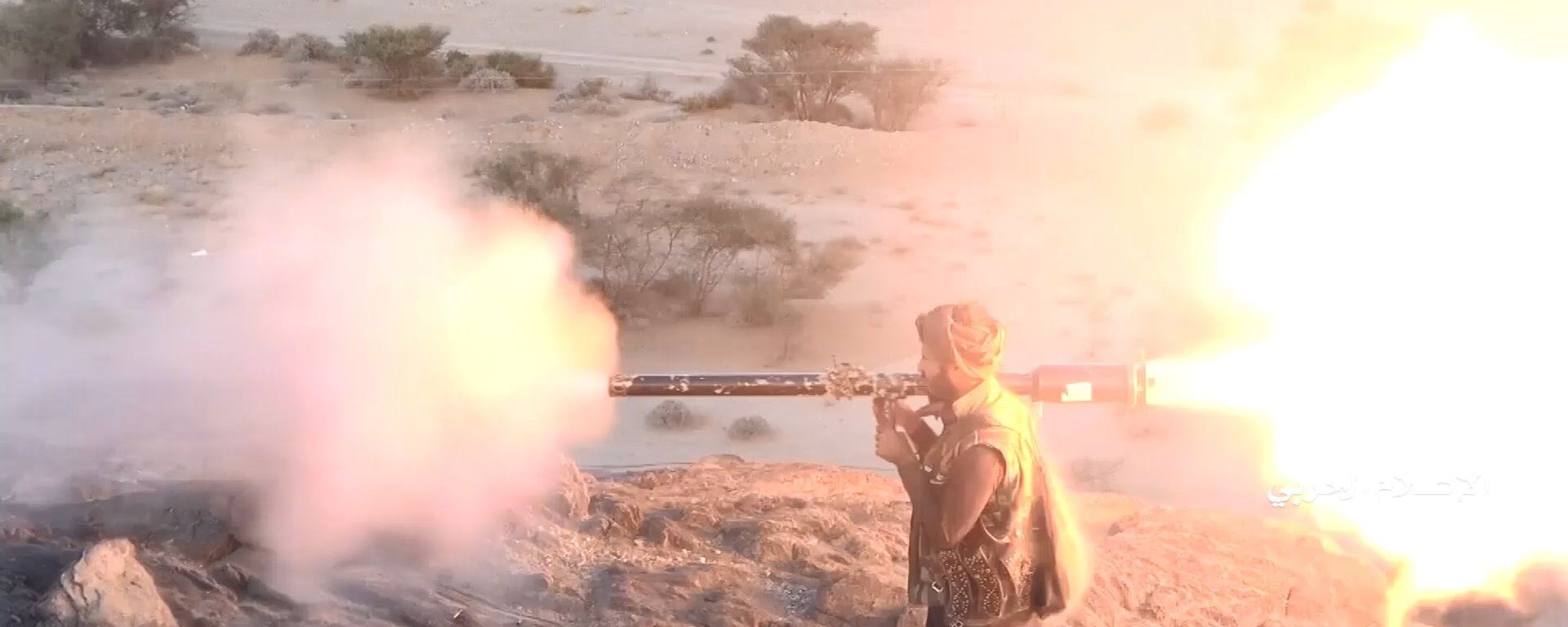 مقاتلو أنصار الله، الحوثيون، على خط المواجهة في محافظة مأرب اليمنية، 2 نوفمبر 2021. - سبوتنيك عربي, 1920, 27.02.2022