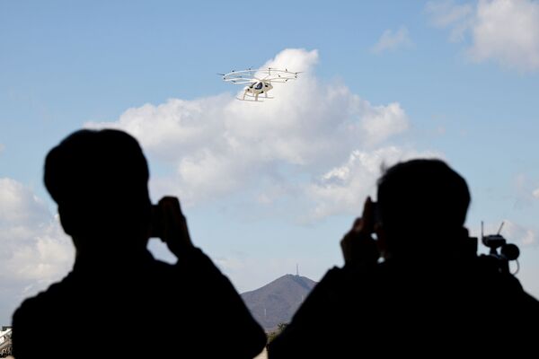 التاكسي الجوي في مطار جيمبو في سئول، كوريا الجنوبية 11 نوفمبر 2021 - سبوتنيك عربي