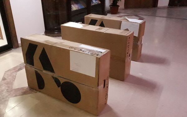 جامعتا ستانكين الروسية والبعث السورية تنظمان أولمبيادا للغة الروسية في حمص - سبوتنيك عربي