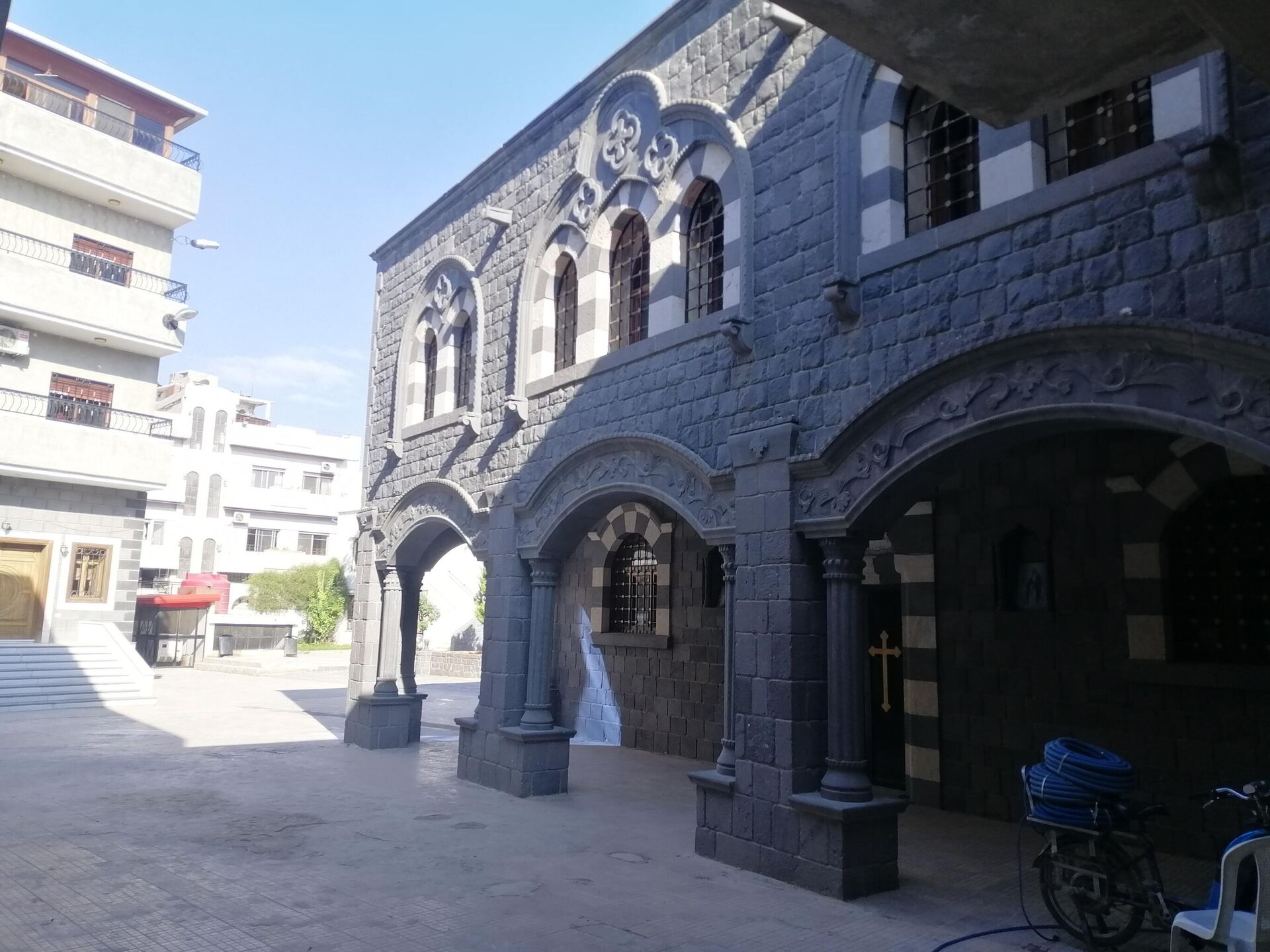 كنيسة أم الزنار، أقدم الكنائس المحفورة تحت الأرض، سوريا - سبوتنيك عربي, 1920, 09.12.2021