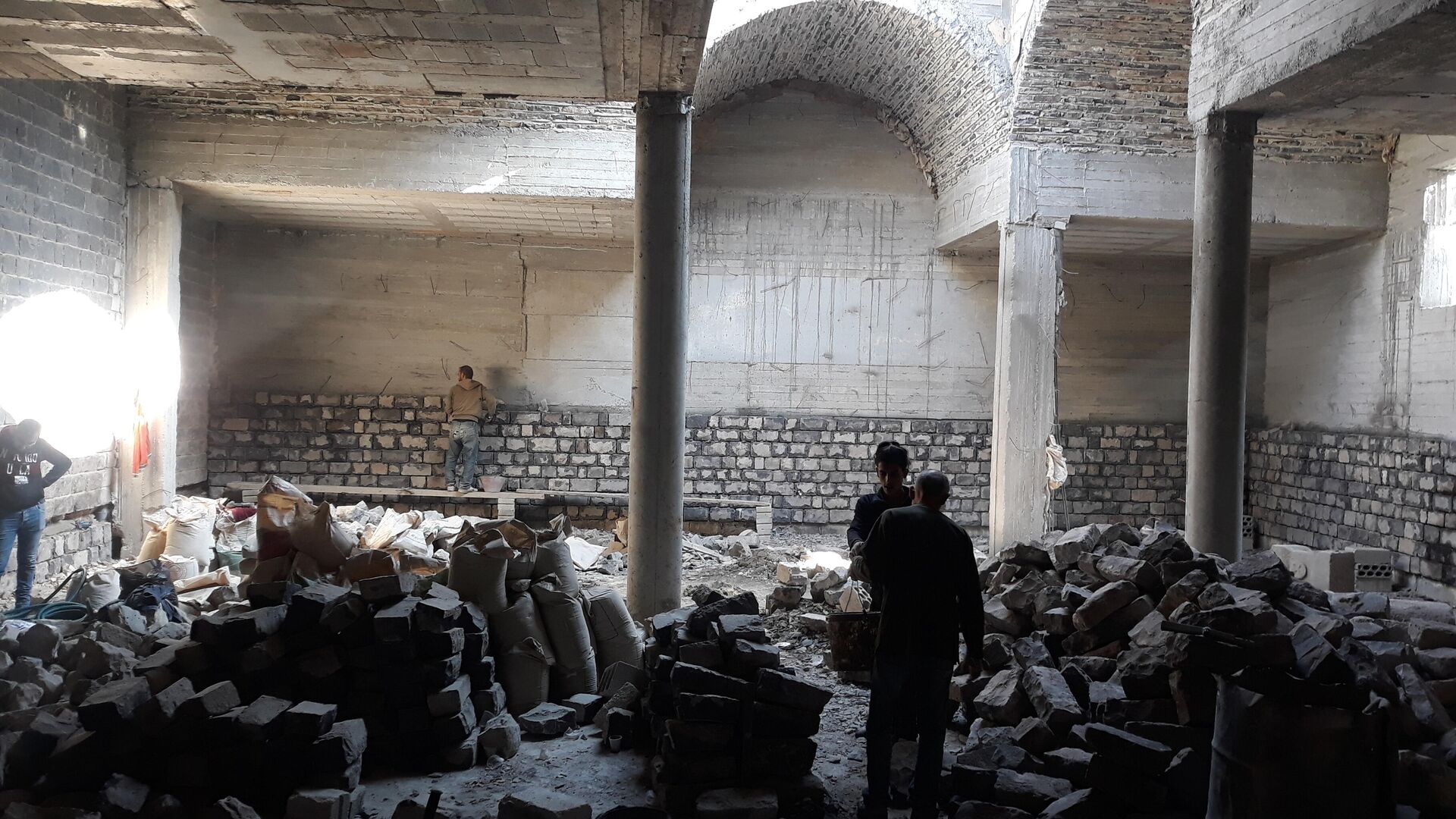 كنيسة أم الزنار، أقدم الكنائس المحفورة تحت الأرض، سوريا - سبوتنيك عربي, 1920, 09.12.2021