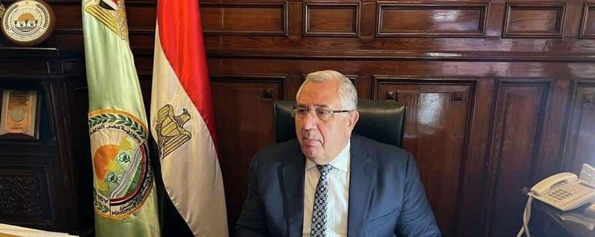 وزير الزراعة المصري السيد القصير  - سبوتنيك عربي, 1920, 17.12.2021