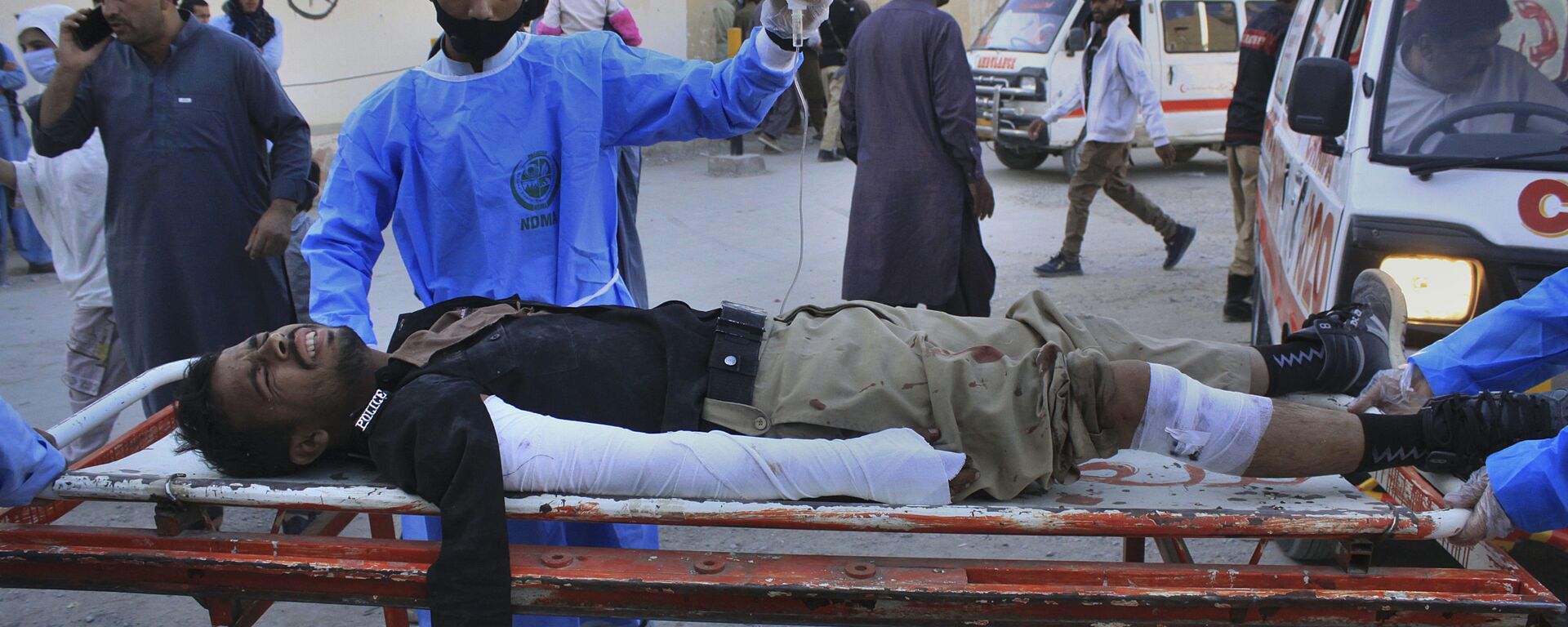  انفجار سببه تسرب غاز بمدينة كراتشي، باكستان 18 ديسمبر 2021 - سبوتنيك عربي, 1920, 04.03.2022