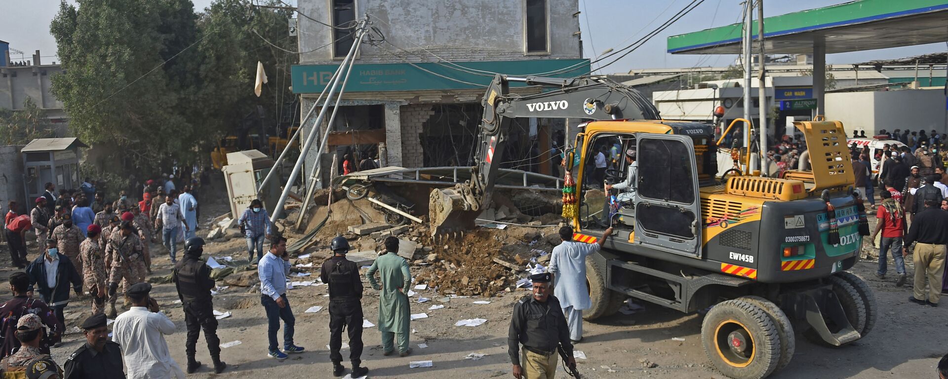  انفجار سببه تسرب غاز بمدينة كراتشي، باكستان 18 ديسمبر 2021 - سبوتنيك عربي, 1920, 09.10.2022