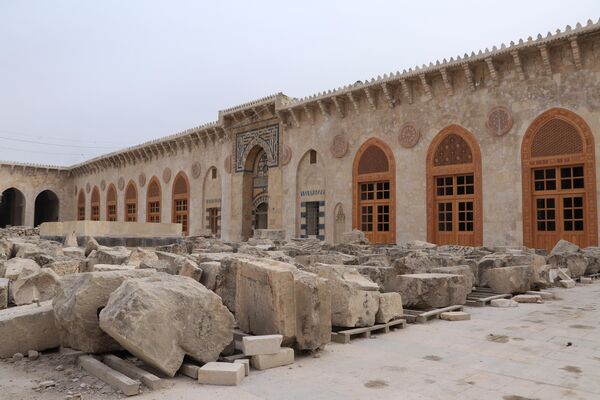 حلب تستعيد جامعها الأموي حجراً حجراً - سبوتنيك عربي