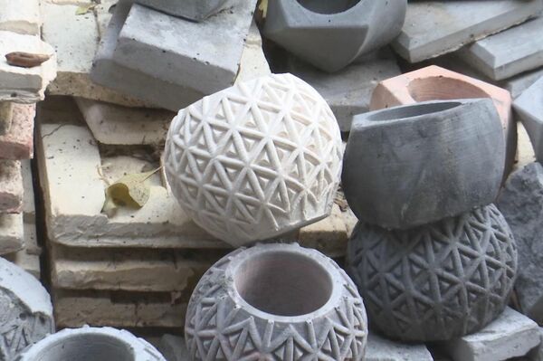 روان رجب، فلسطينية تصنع الحجر الأزرق الصديق للبيئة - سبوتنيك عربي