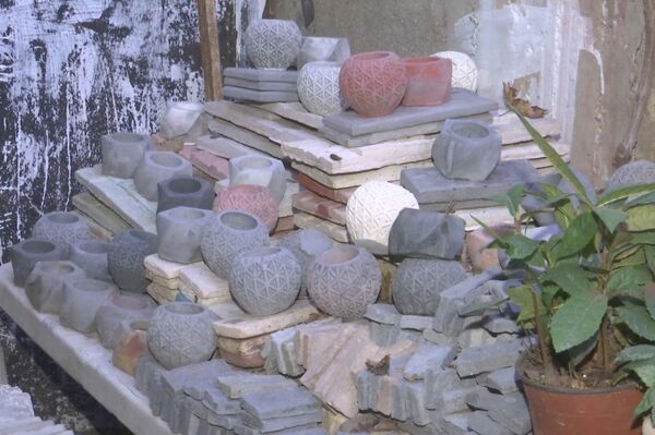 روان رجب، فلسطينية تصنع الحجر الأزرق الصديق للبيئة - سبوتنيك عربي