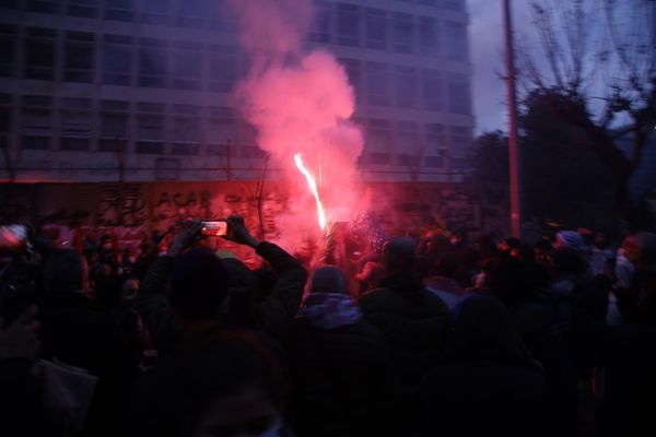 تظاهرة حاشدة في بيروت لاسترجاع أموال المودعين تظاهرة حاشدة في بيروت لاسترجاع أموال المودعين - سبوتنيك عربي