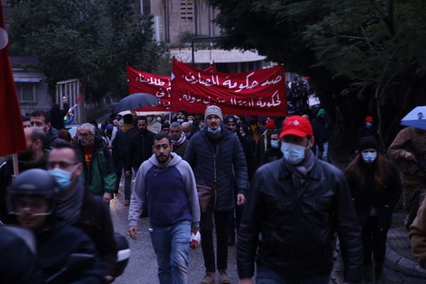 تظاهرة حاشدة في بيروت لاسترجاع أموال المودعين تظاهرة حاشدة في بيروت لاسترجاع أموال المودعين - سبوتنيك عربي