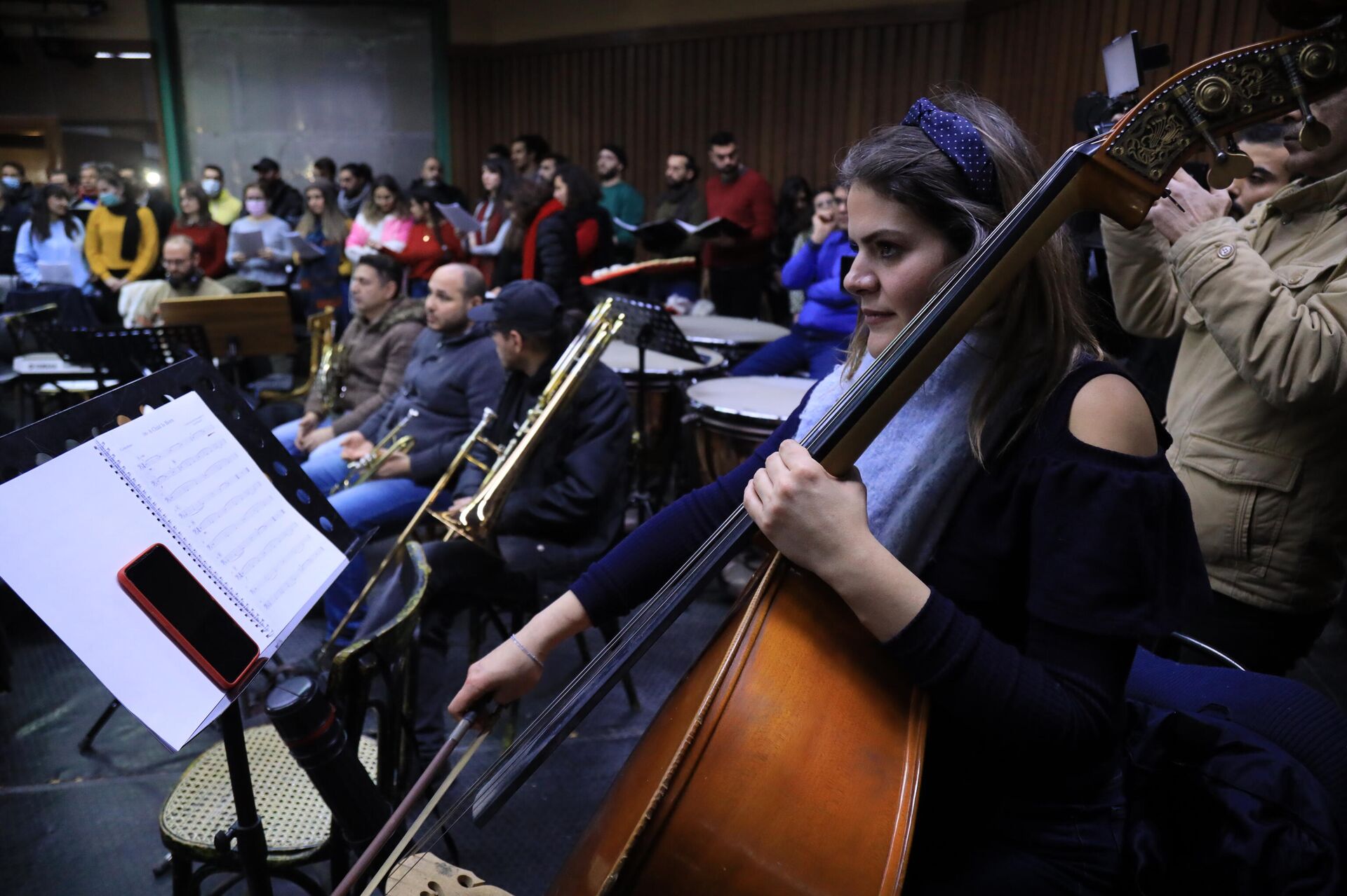 استعدادات الحفل الموسيقي السوري الأوبرالي أنشودة نيكال الأوغاريتية الذي سيقام في إكسبو دبي 2020 - سبوتنيك عربي, 1920, 25.01.2022