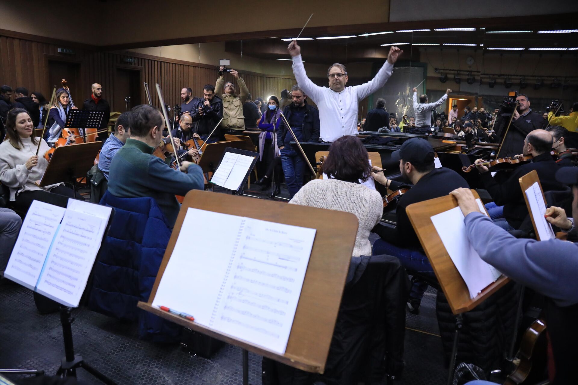 استعدادات الحفل الموسيقي السوري الأوبرالي أنشودة نيكال الأوغاريتية الذي سيقام في إكسبو دبي 2020 - سبوتنيك عربي, 1920, 25.01.2022