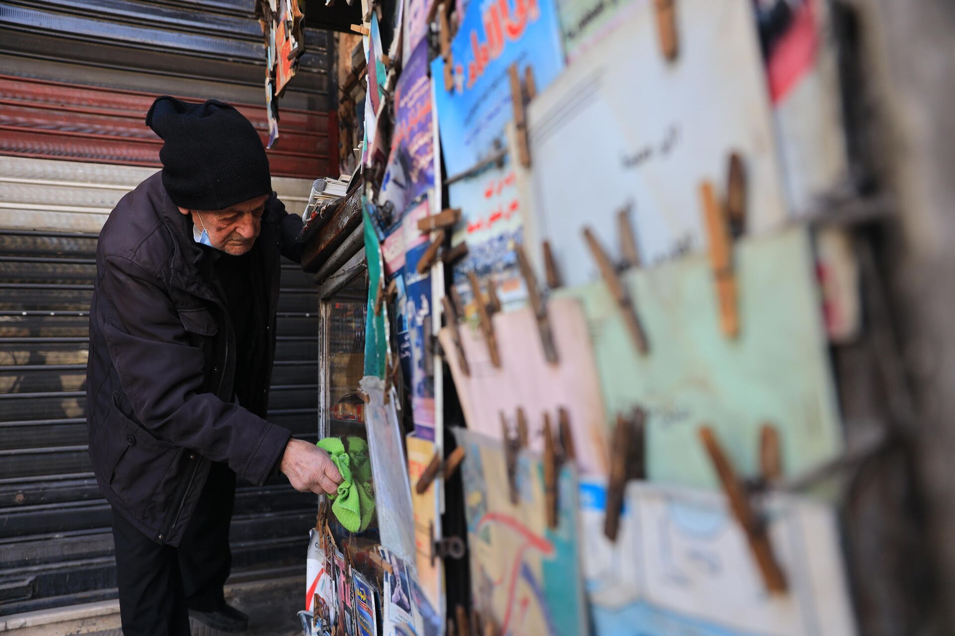 أقدم بائعي الكلام في دمشق، مطونيوس جدلي، سوريا - سبوتنيك عربي, 1920, 01.02.2022