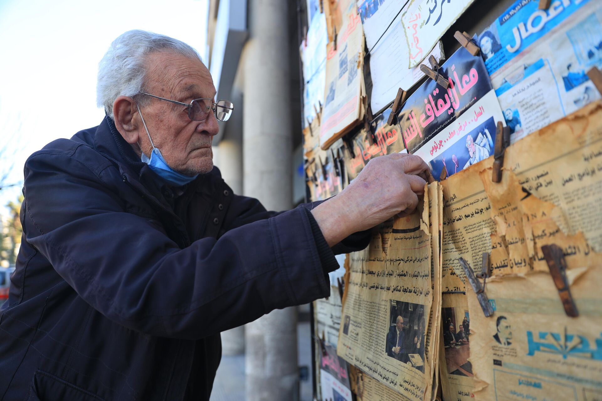 أقدم بائعي الكلام في دمشق، مطونيوس جدلي، سوريا - سبوتنيك عربي, 1920, 01.02.2022