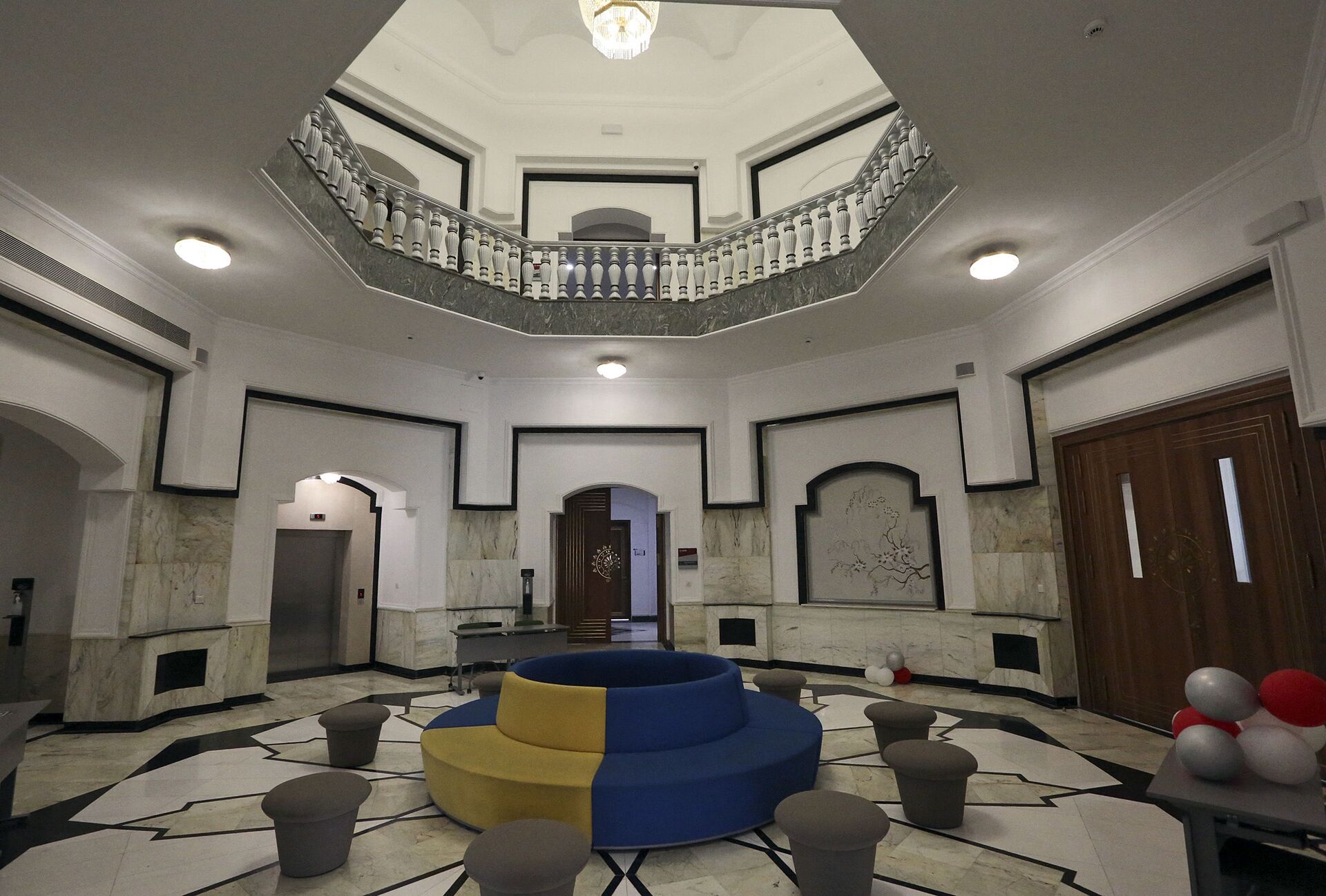 صورة تظهر أحد مجمعات قصور الرئيس العراقي السابق صدام حسين بالقرب من مطار بغداد الدولي ، العراق 12 يناير 2022. - سبوتنيك عربي, 1920, 03.02.2022