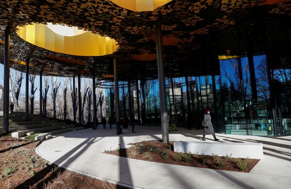 منظر عام لدار الموسيقى في بودابست، المجر، 23 يناير 2022. - سبوتنيك عربي