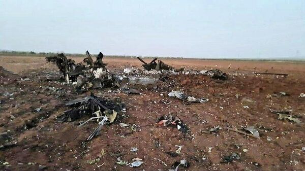 العثور على حطام طائرة أمريكية شمال إدلب
 - سبوتنيك عربي