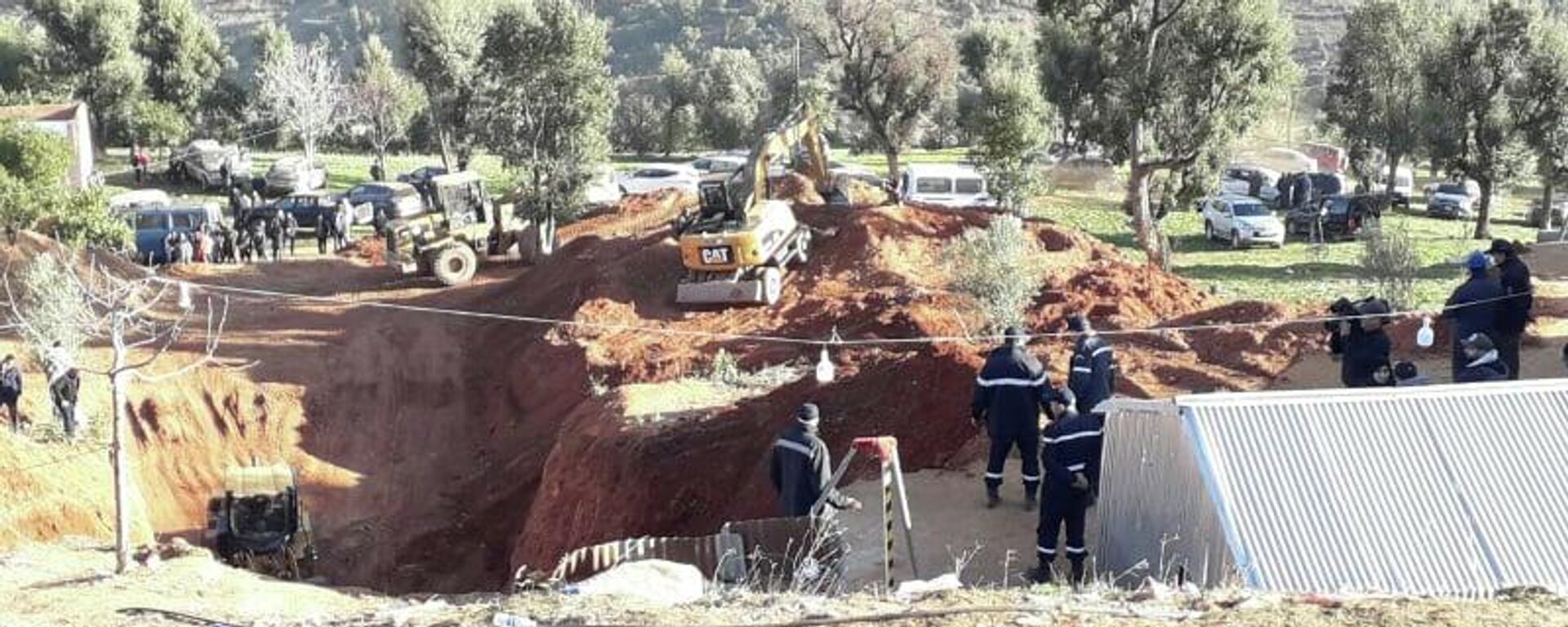 جهود إنقاذ الطفل المغربي ريان الذي سقط في بئر على عمق أكثر من 30 مترا - سبوتنيك عربي, 1920, 01.08.2023