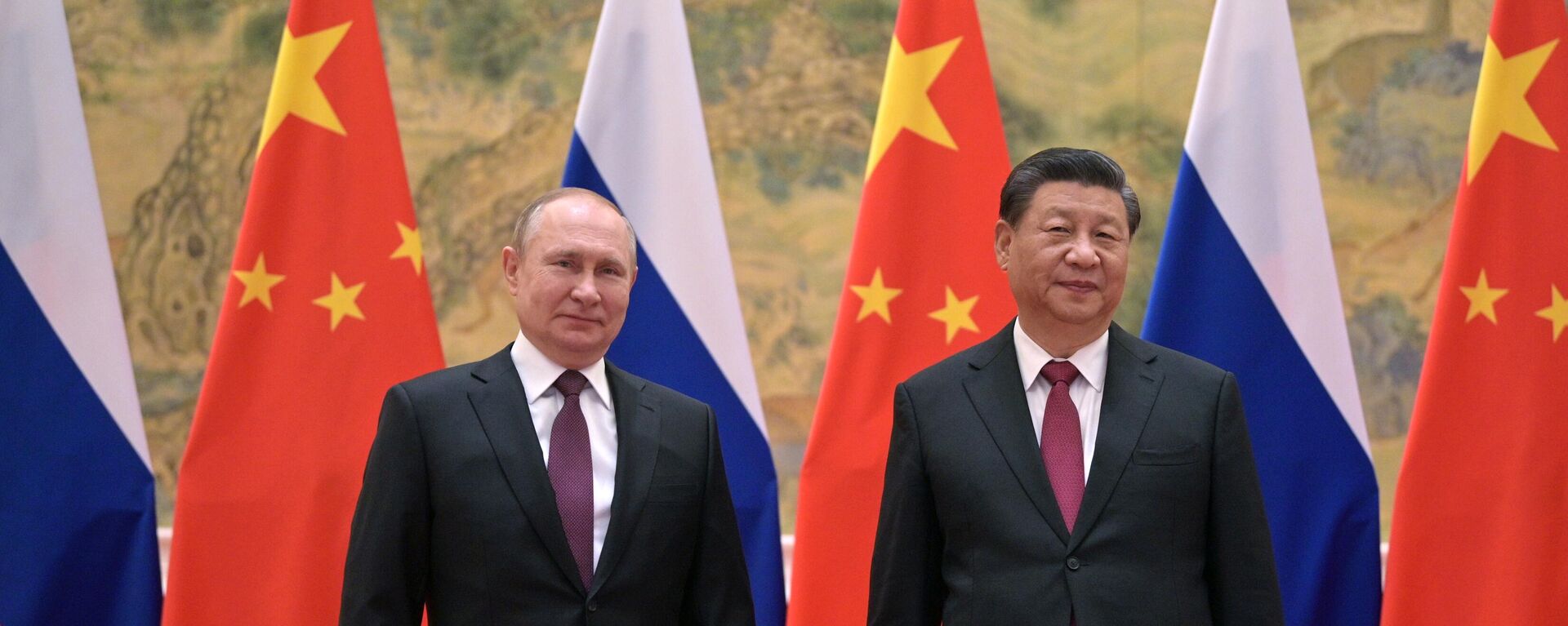 لقاء رئيس روسيا فلاديمير بوتين ونظيره الصيني شي جين بينغ في بكين، الصين 4 فبراير 2022 - سبوتنيك عربي, 1920, 25.12.2022