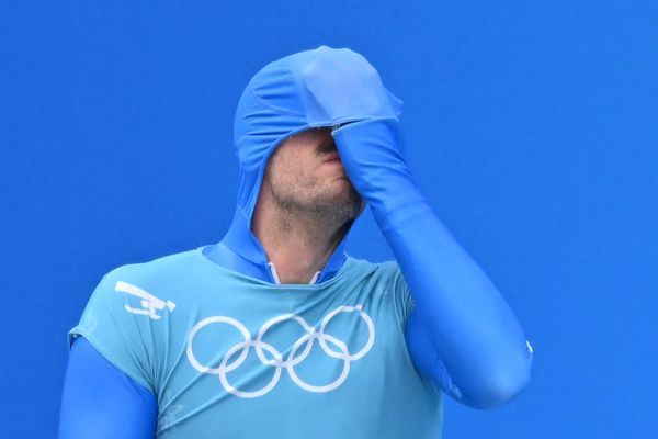 يستعد الإيطالي ماتيا غاسباري للمشاركة في تدريب الهيكل العظمي للرجال في مركز يانكينغ الوطني للتزلج خلال دورة الألعاب الأولمبية الشتوية في بكين 2022 في يانكين في 8 فبراير 2022. - سبوتنيك عربي