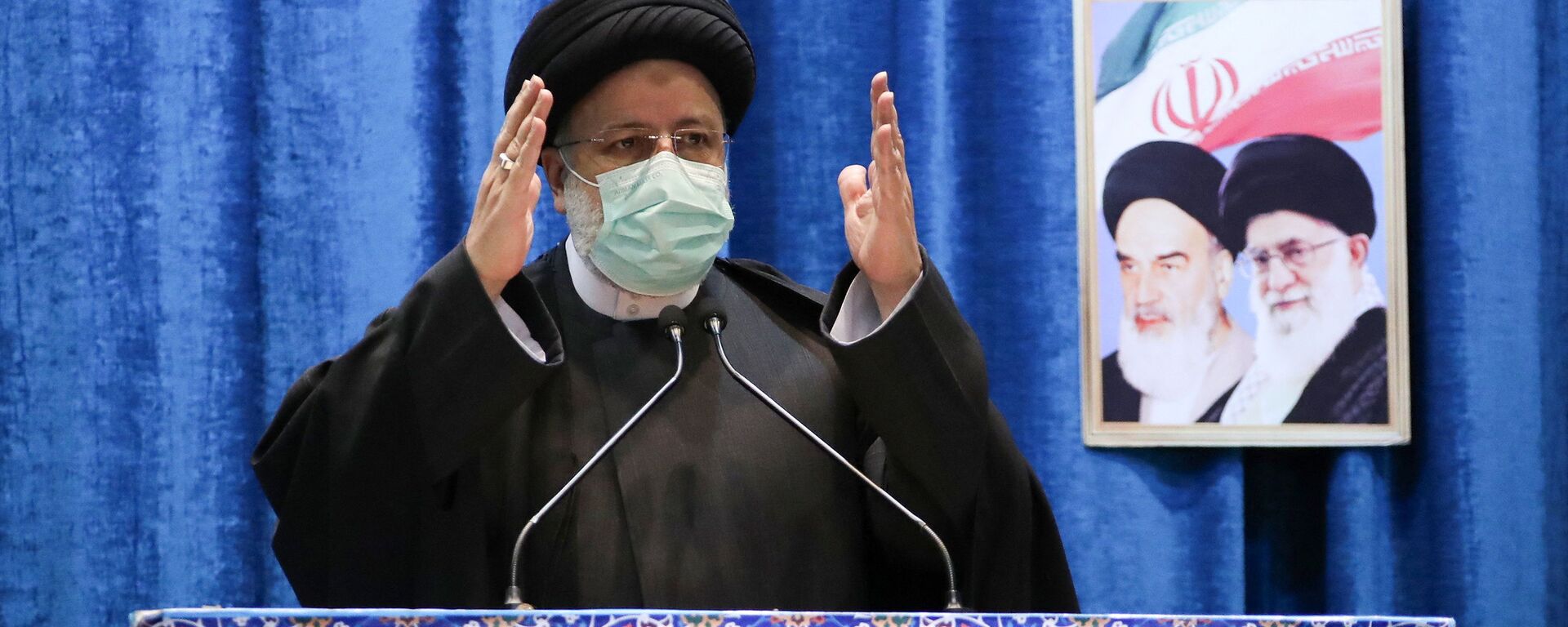 الرئيس الإيراني إبراهيم رئيسي يحتفل بالذكرى 43 للثورة الإسلامية في طهران، إيران، 11 فبراير 2022. - سبوتنيك عربي, 1920, 12.02.2022