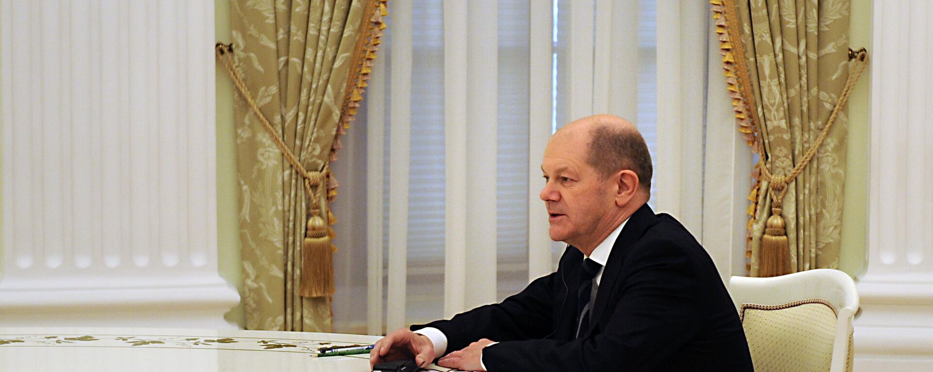 محادثات الرئيس الروسي فلاديمير بوتين مع مستشار ألمانيا أولاف شولتز  في موسكو، روسيا 15 فبراير 2022 - سبوتنيك عربي, 1920, 21.09.2022