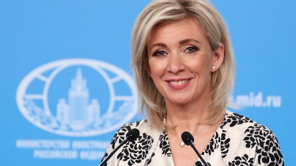 المتحدثة الرسمية باسم وزارة الخارجية الروسية، ماريا زاخاروفا - سبوتنيك عربي