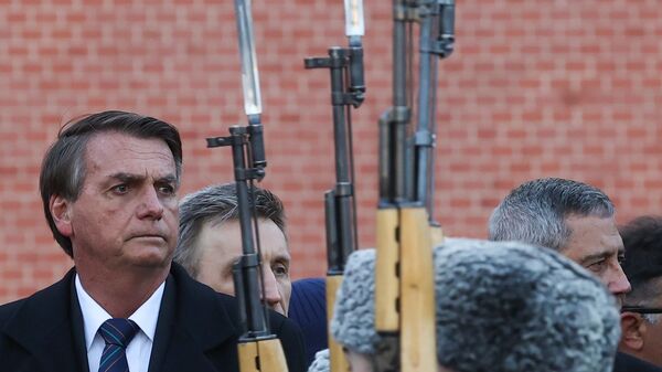 زيارة الرئيس البرازيلي جايير بولسونارو إلى موسكو، روسيا 16 فبراير 2022 - سبوتنيك عربي