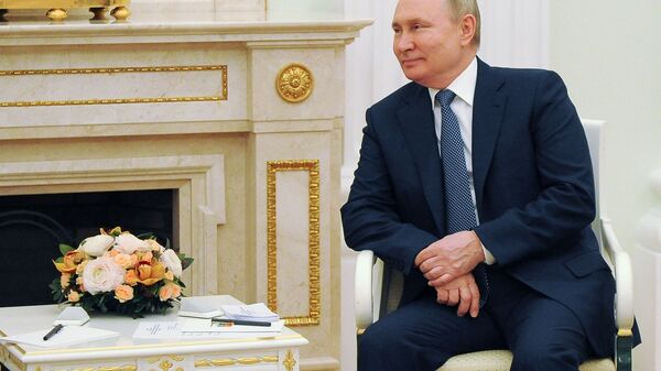 لقاء الرئيس الروسي فلاديمير بوتين  ونظيره البرازيلي جايير بولسونارو، موسكو، روسيا 16 فبراير 2022 - سبوتنيك عربي
