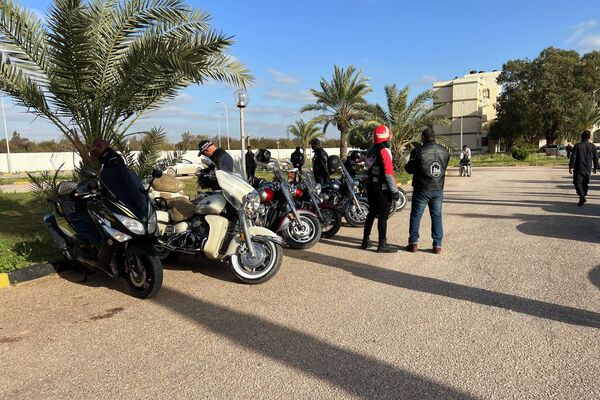 تجمع ليبيا السلام يجمع سائقي الدراجات النارية العرب في بنغازي - سبوتنيك عربي