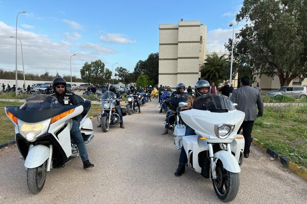 تجمع ليبيا السلام يجمع سائقي الدراجات النارية العرب في بنغازي - سبوتنيك عربي