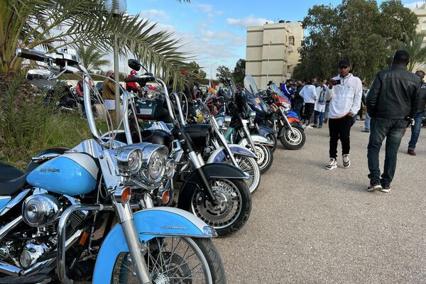 تجمع ليبيا السلام يجمع سائقي الدراجات النارية العرب في بنغازي - سبوتنيك عربي