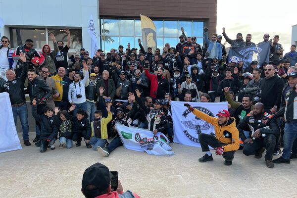 تجمع ليبيا السلام يجمع سائقي الدراجات النارية العرب في بنغازي - سبوتنيك عربي