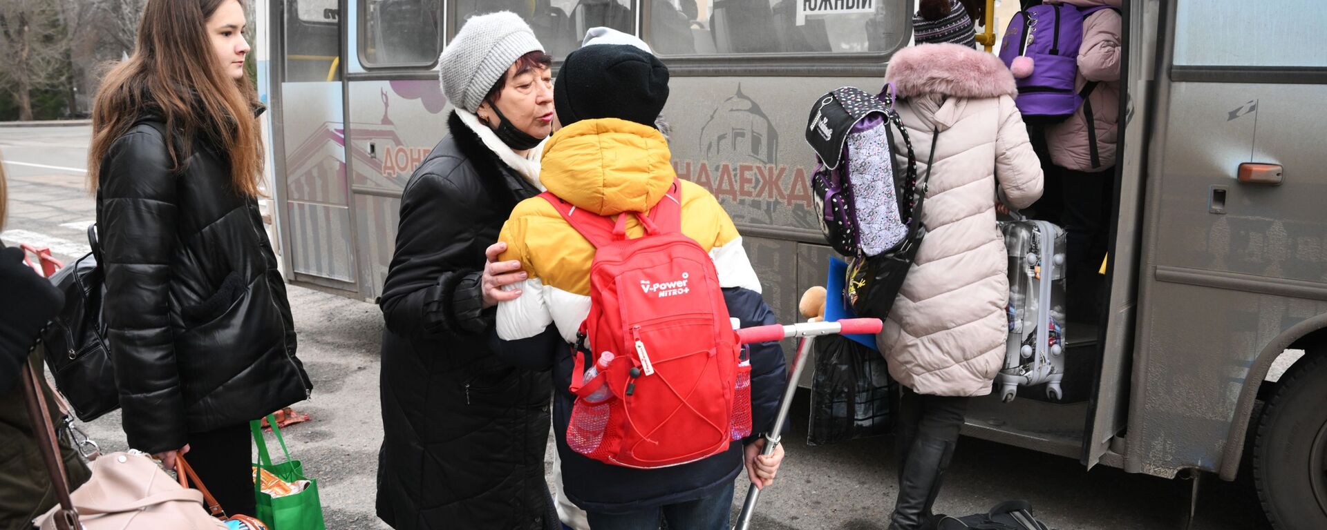 اللاجئون من إقليم دونباس، روسيا 24  فبراير 2022 - سبوتنيك عربي, 1920, 07.03.2022